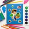 Wrapables Make a Face Stickers, Make Your Own Animal, Food, Dress-Up Stickers, DIY Craft Activities, Party Favors (24 Sheets), At the Farm